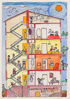 Sample artwork by Halina Zakrzewska-Zaleska (1925 - 2012), known for painting, illustrations - View similar artists and auction records