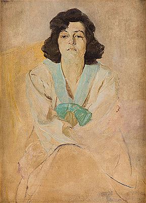Portrait of a woman, 1918