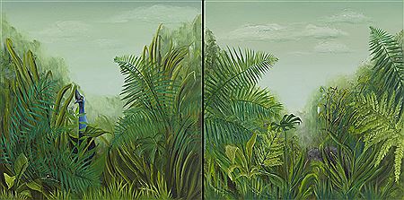 Jungle (diptych) by Campio - Auction record, sale price, and art valuation. Compare with similar artists and explore comparable artworks.