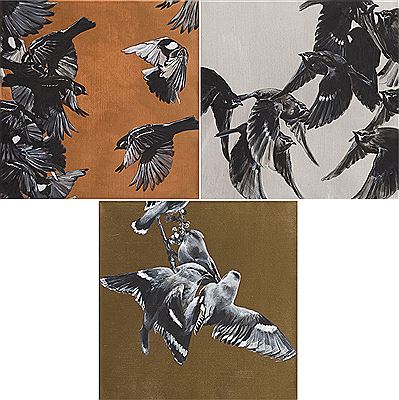Birds (triptych) by Magdalena Proch - Auction record, sale price, and art valuation. Compare with similar artists and explore comparable artworks.
