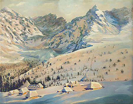 "Hala Gasienicowa - Tatry" by Wladyslaw Leopold Frydrych - Auction record, sale price, and art valuation. Compare with similar artists and explore comparable artworks.