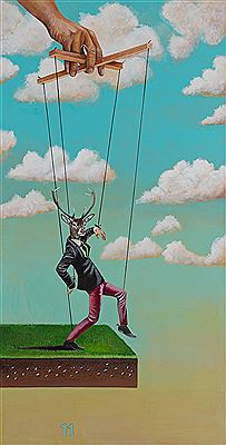 Sample artwork by Lech Bator (Born 1986), known for painting - View similar artists and auction records