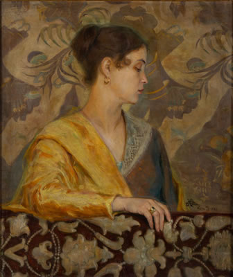 Artist's Wife, 1921