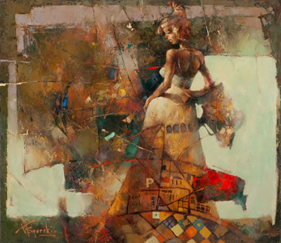 Nostalgia by Waclaw Sporski - Auction record, sale price, and art valuation. Compare with similar artists and explore comparable artworks.
