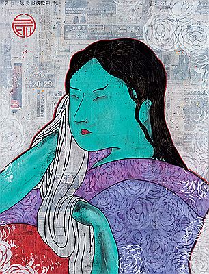 Sakura, 2015 by Stew - Auction record, sale price, and art valuation. Compare with similar artists and explore comparable artworks.