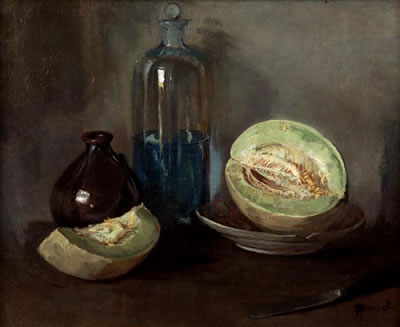 Still Life with Melons