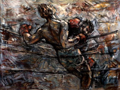 Sample artwork by Karl Umlauf (Born 1939), known for abstract painting, teaching - View similar artists and auction records
