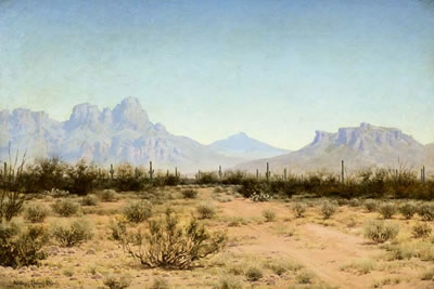 "Desert, El Paso, 1921"