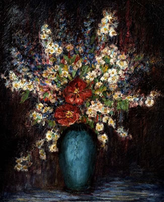 Floral Still Life by Ursula Lauderdale - Auction record, sale price, and art valuation. Compare with similar artists and explore comparable artworks.