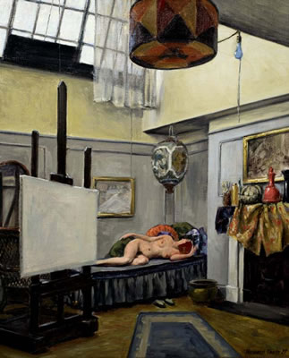 "The Artist’s Studio Dallas, Texas, 1927" by Howard A Thain - Auction record, sale price, and art valuation. Compare with similar artists and explore comparable artworks.