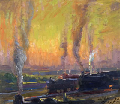 "Old Union Station, Dallas, 1930" by Lloyd Lozes Goff - Auction record, sale price, and art valuation. Compare with similar artists and explore comparable artworks.
