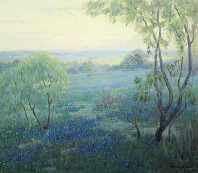Sample artwork by Adrian Louis Brewer (1891 - 1956), known for sky-landscape, portrait and still-life painting - View similar artists and auction records