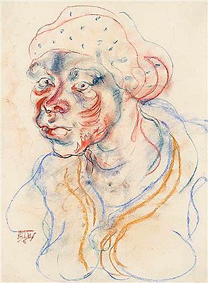 Bulbous woman