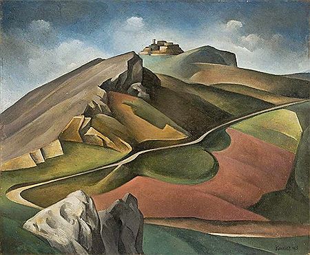 Il paese di Bellegra II by Alexander Kanoldt - Auction record, sale price, and art valuation. Compare with similar artists and explore comparable artworks.