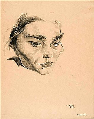 Portrait woman Mieth