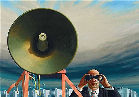 Sample artwork by Jeffrey Edson Smart (1921 - 2013), known for portrait, city scene, architecture painting - View similar artists and auction records