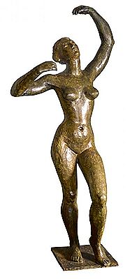 Stehender weiblicher Akt in tänzerischer Bewegung by Gustave Piguet - Auction record, sale price, and art valuation. Compare with similar artists and explore comparable artworks.