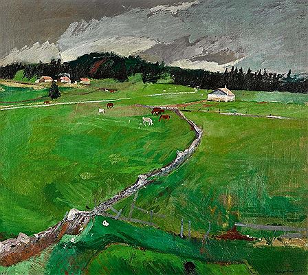 Juralandschaft im Frühling by Ernst Stocker Coghuf - Auction record, sale price, and art valuation. Compare with similar artists and explore comparable artworks.