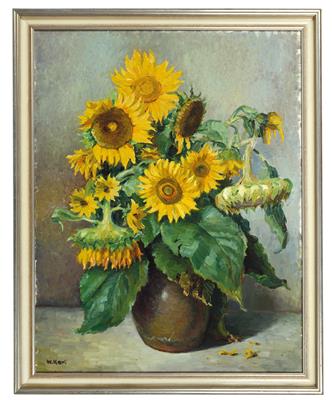 Stillleben mit Sonnenblumen