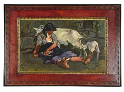 Wendebild, "Tod und Trauer" by Daniel Pauluzzi - Auction record, sale price, and art valuation. Compare with similar artists and explore comparable artworks.