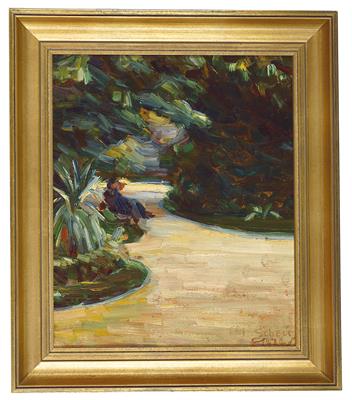 "Grazer Stadtpark" by Leo Scheu - Auction record, sale price, and art valuation. Compare with similar artists and explore comparable artworks.