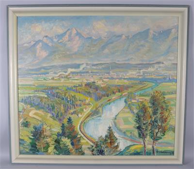 "Blick über Villach"