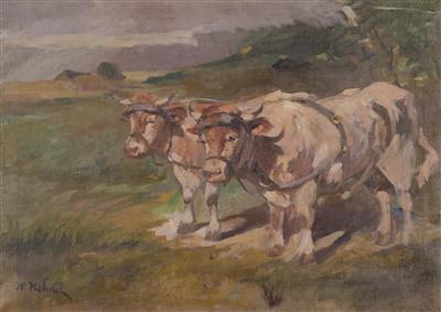 Ochsengespann by Wilhelm Hohnel - Auction record, sale price, and art valuation. Compare with similar artists and explore comparable artworks.