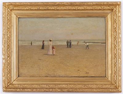 Strandspaziergang by Josef Jelinek - Auction record, sale price, and art valuation. Compare with similar artists and explore comparable artworks.