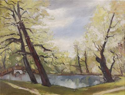 Frühling in Laxenburg am Goldfischteich by Rudolf Buchner - Auction record, sale price, and art valuation. Compare with similar artists and explore comparable artworks.