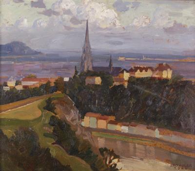 Linz vom Spatzenberg