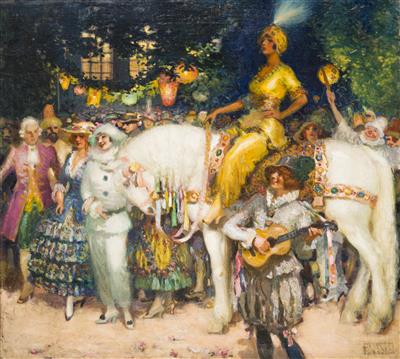 Carnival by Frantisek Xaver Naske - Auction record, sale price, and art valuation. Compare with similar artists and explore comparable artworks.