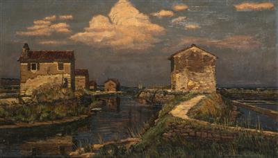 Houses on the Coast by Lilli Godl-Brandhuber - Auction record, sale price, and art valuation. Compare with similar artists and explore comparable artworks.