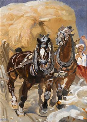 Harvest by Ludvik Vacatko - Auction record, sale price, and art valuation. Compare with similar artists and explore comparable artworks.