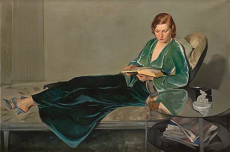 The Green Pajamas, 1932 by Leopold Gould Seyffert - Auction record, sale price, and art valuation. Compare with similar artists and explore comparable artworks.