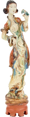 Figure of a Woman with a Bird