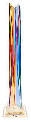 Sample artwork by Norman Mercer (1916 - 2007), known for plastics design, drawing, painting, acrylic construction sculpture - View similar artists and auction records