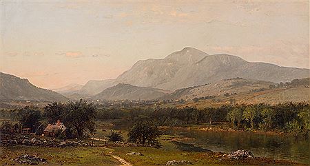 Landscape with Mountains in the Background