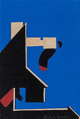 Untitled, 39-17, 1939 by Gertrude Glass Greene - Auction record, sale price, and art valuation. Compare with similar artists and explore comparable artworks.