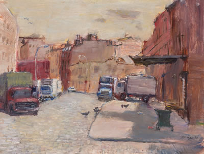 Meatpacking District by Anthony Springer - Auction record, sale price, and art valuation. Compare with similar artists and explore comparable artworks.
