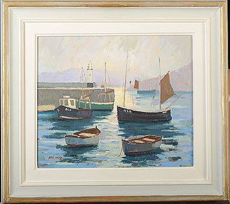 Boats on the Early Morning Tide