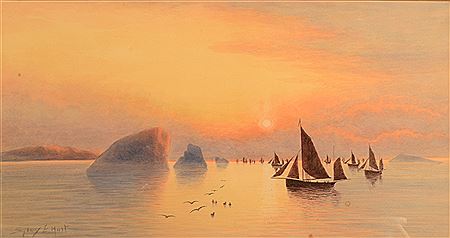 The Fishing Fleet at Sunrise