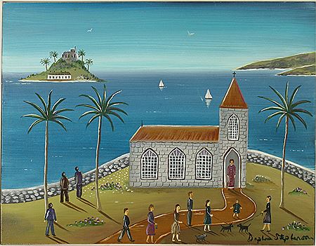 Gulval Church by Daphne Stephenson - Auction record, sale price, and art valuation. Compare with similar artists and explore comparable artworks.
