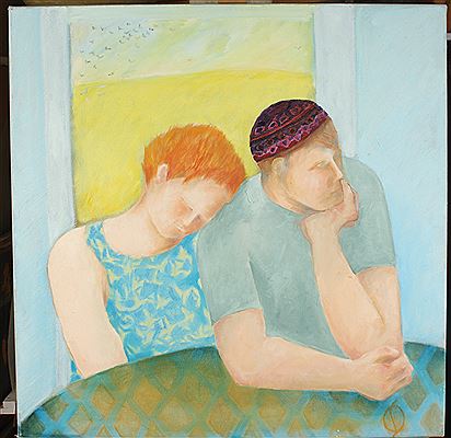 Sample artwork by Sheila Oliner (Born 1934), known for painting - View similar artists and auction records