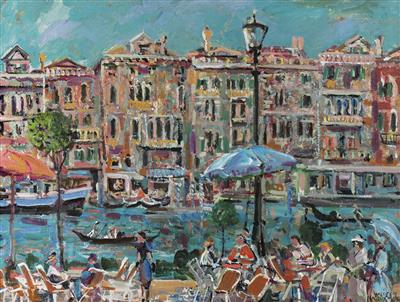 Venedig - Sommertag am Canale Grande by Wilhelm Kaufmann - Auction record, sale price, and art valuation. Compare with similar artists and explore comparable artworks.