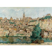 "Landscape of Toledo" by Andres Conejo - Auction record, sale price, and art valuation. Compare with similar artists and explore comparable artworks.