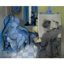 Pintor y modelo