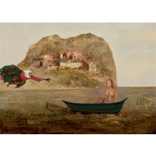 "Mujer en la barca"