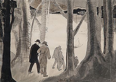 Ambling Alongside the Pond by Helen Crabb - Auction record, sale price, and art valuation. Compare with similar artists and explore comparable artworks.
