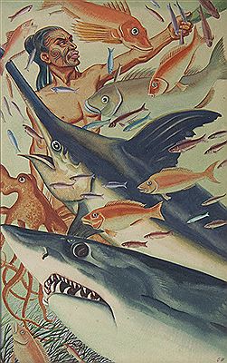 Sample artwork by George Woods (1898 - 1963), known for painting - View similar artists and auction records