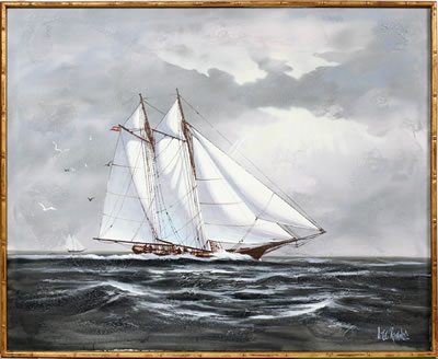 SHIP AT SEA